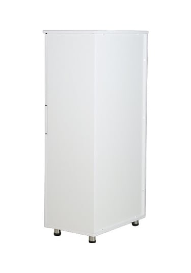 Çok Amaçlı Dolap Hard Parlak Beyaz Suntalem 4raf 1çekmece Kutu Sevk 180 El Yapım Beyaz