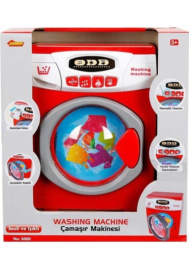 Sesli ve Işıklı Çamaşır  Makinesi