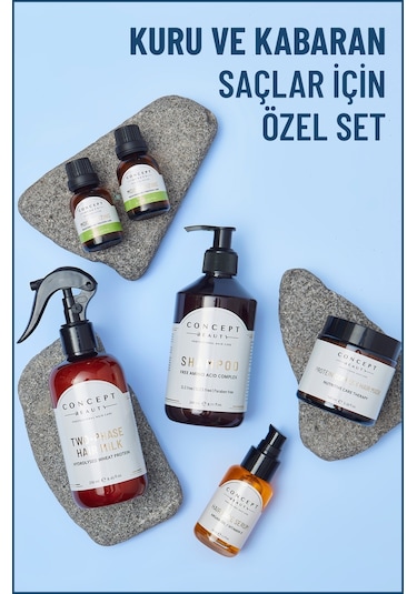 Concept Beauty Kuru Ve Kabaran Saçlar Için Özel Set