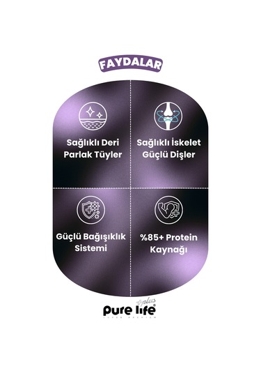 Purelife Plus Kuzu Eti Lokmalık Kedi Ödül Maması 60gr