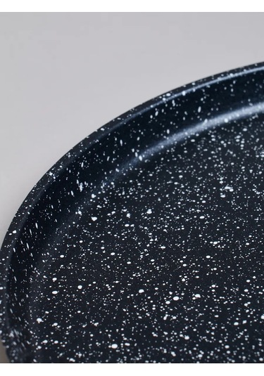Agness Black Marble 24 Cm Yapışmaz Krep Tavası 327411202 Siyah