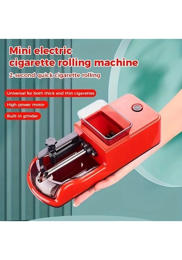 Elmpaly Mavi Kullanışlı Yüksek Güçlü Otomatik Sigara Sarma Makinesi Paslanmaz Çelik Usb Şarj