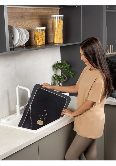 Kitchen Mat Bulaşık Paspası 267899288 Siyah