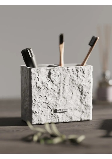 Getknow Home Diş Fırçası Kabı 390430489 Beyaz