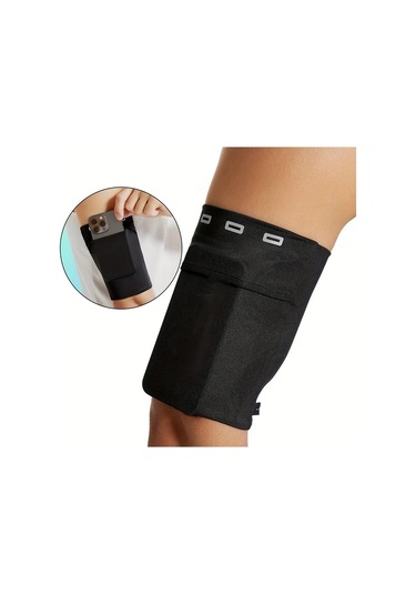Willowhaven Siyah Xl Spor Kol Bandı Koşu Yürüyüş Yürüyüş Bisiklet Telefon Taşıma