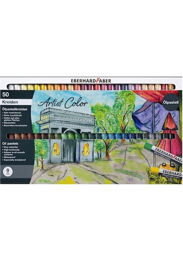Eberhard Faber Artist Color Yağlı Pastel Seti 50 Renk