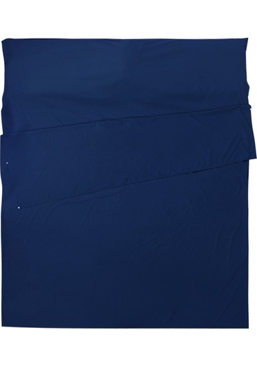 Açık Hava Kamp Otel Seyahati İçin Hafif Uyku Tulumu Astarı Sac Çuval - Koyu Mavi/l