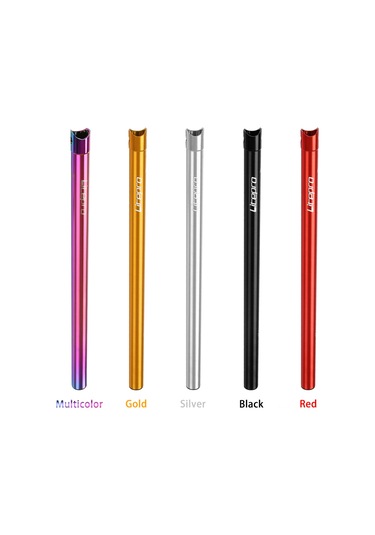 Tenfowee Dahon Çalışır Alüminyum Bisiklet Oturma Direği 31.8mm/33.9mm Çaplı 80kg Yüke Dayanıklı Açı Ayarlanabilir Siyah Siyah