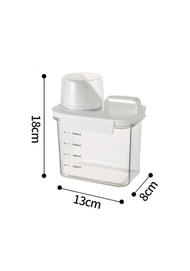 Suntek Çamaşır Tozu Konteynerleri Tuvalet Için Berrak 1100ml 1100ml Diğer