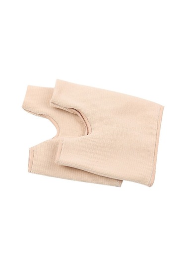 2 Çift Dişli U Şekilli Ön Ayak Pedi Halluks Valgus Düzeltici Çorap