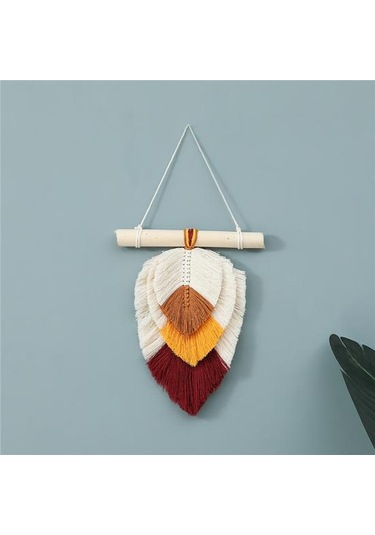 Duvar Asılı İskandinav Püskül Duvar Tarzı Patchwork Pamuk El Dokuma Goblen Ev Gereçleri D