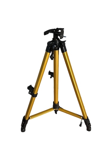 Lüx Titanium Hafif Metal Tripod Metal Şövale Metalik Gold