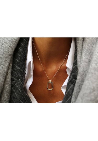Reis T10684 Insula Necklace Altın