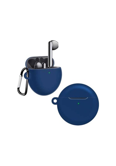 Noktaks - Huawei Freebuds 4 Uyumlu Freebuds 4 - Kılıf Airbag 24 Kılıf - Lacivert