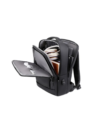 Erkek Sırt Çantası,15 İnç Dizüstü Bilgisayar Için Erkek İş Siyah