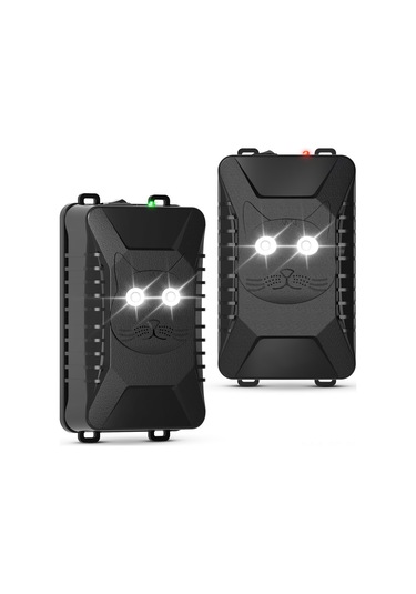 Skycity Araçta Kedi, Fare, Sincap İçin Ultrasonik Uyarıcı - 3 Besleme Seçeneği 12v Araç, Usb, Pil - Siyah Abs Malzeme