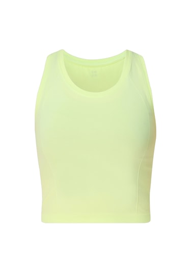 Sweaty Betty Athlete Crop Seamless Workout 5140 Yeşil