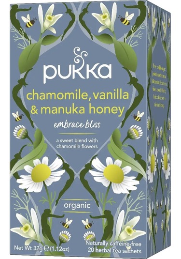 Pukka Chamomile Vanilla & Manuka Honey Bitki Çayı Bardak Poşet Çay 20 Adet
