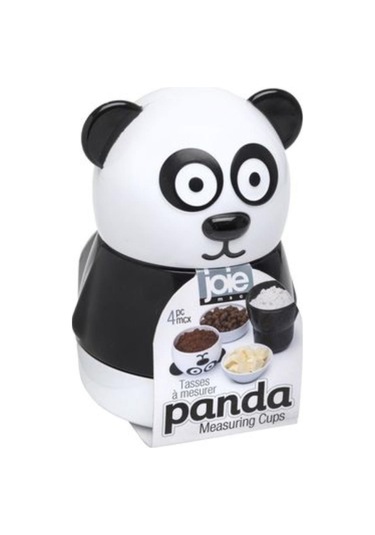 Joıe Panda 4 Parça Ölçü Kabı Seti BEYAZ