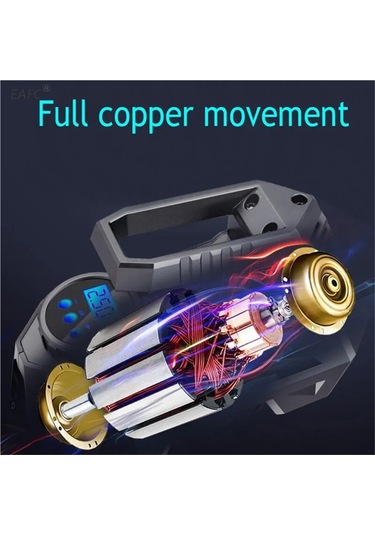 Jialan Dc 12v 150psı Taşınabilir Hava Kompresörü Pompası Lastik