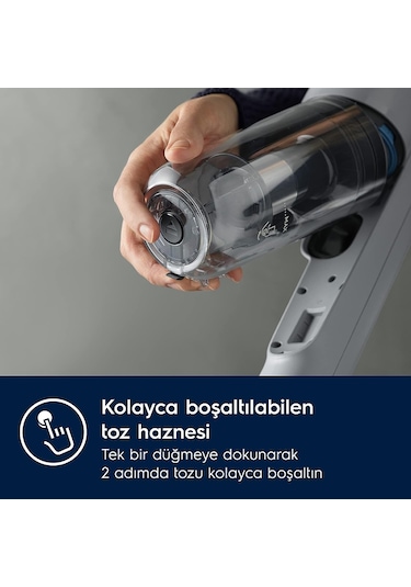 Electrolux EP71UB14DB Ultimate 14.4 V Dikey Şarjlı Süpürge