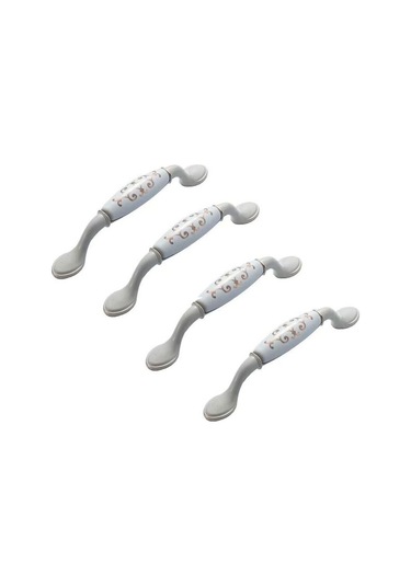 X Seramik Mobilya Kulpu, Mutfak Dolabı Kulpu, Mobilya Kapı Kulpu, Çinko Alaşımlı Mutfak Kulpu Kapı Çekmecesi 96mm