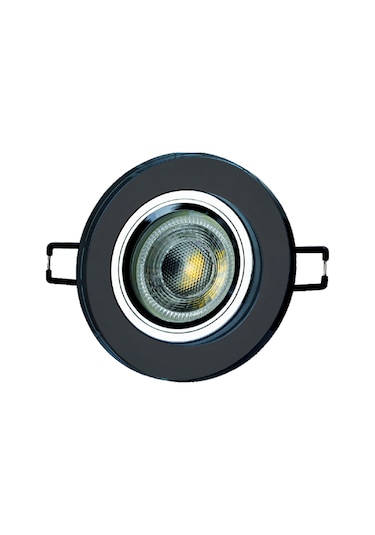 10 ADET CT 6646 Cata Zambak Dekoratif Kristal Cam Spot Kasası