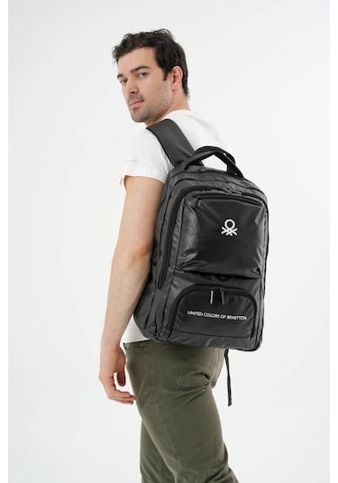 Unıted Colors Of Benetton Unisex Sırt Çantası 20871 Siyah