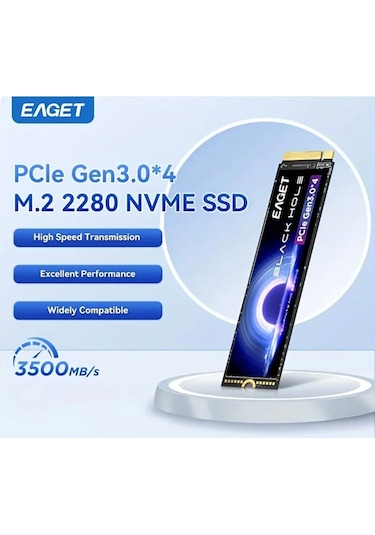 Eaget 3500mbps Yüksek Hızlı M.2 2280 Nvme Ssd Pcle Gen3x4 Hızlı