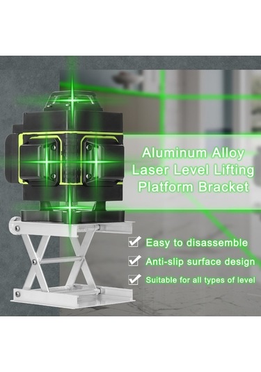 Pazly Yüzey Yükseklik, Platformu Kaymaz Kaldırma Hafif Ayarlanabilir Alüminyum 62mm - Wp