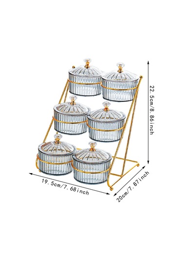 Homyl Kuru Meyve Tepsisi Çok Fonksiyonlu Raflı Fındık Gri