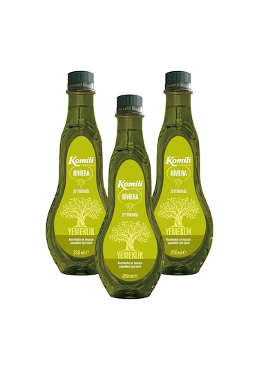 Komili Riviera Zeytinyağı 3 x 250 ML
