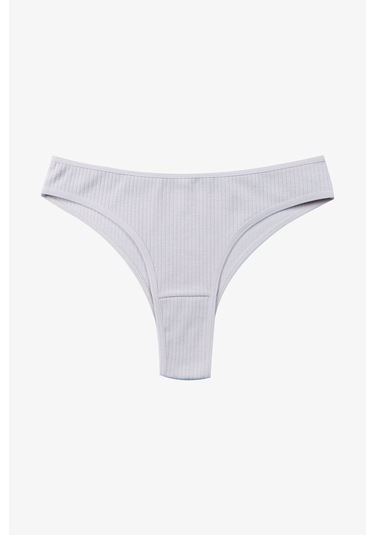 Kadın 5'li Fitilli Brazilian Külot Ko4005ftl Siyah