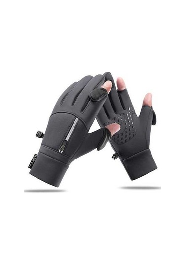 Dancemonkey Kış Kadife Rüzgar/su Geçirmez Motosiklet/bisiklet Dokunmatik Eldivenler