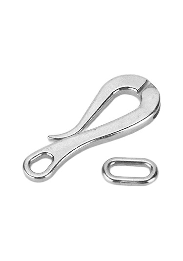 Lemestar 316 Paslanmaz Çelik Denizcilik Kanca, 4 İnç 10.2 Cm , Yük Sabitleme, Zırh/çapa/tekerlek Uygulamaları, Kötü Ortamlara Dayanıklı