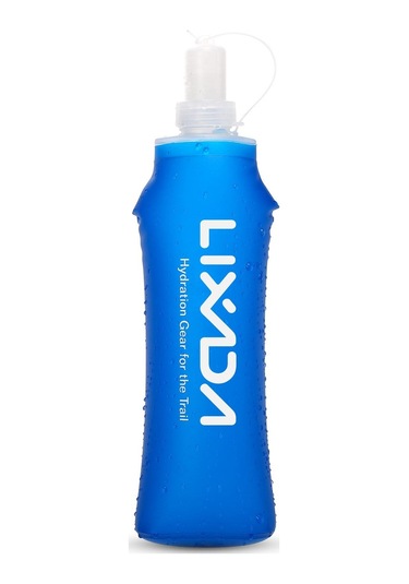 Lixada 500 Ml Açık Su İçme Şişesi Yumuşak Katlanır Şişe Bpa Ücretsiz Koşu Yürüyüş Bisiklet İçin, Seçenek: 1 Pc