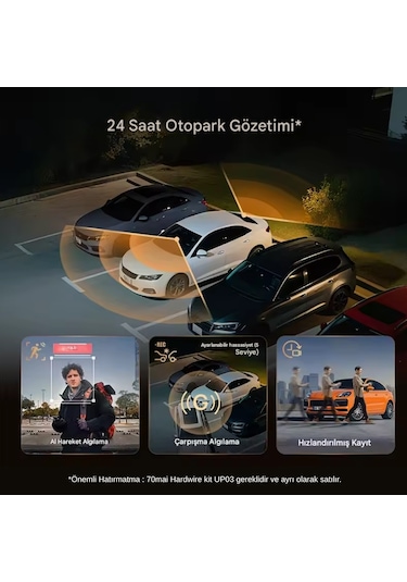 70mai Dash Cam 4k A810s Ön Kamera