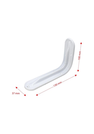 6400 Lüks Raf Altı Beyaz 5x6 100x130 Mm Beyaz