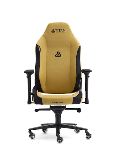 Titanseat Throne Mustard Kumaş Oyuncu Koltuğu Mustard