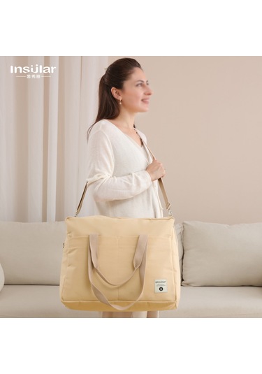 Reedark Insular Ma1011 Çok Fonksiyonlu Hafif Bebek Sırt Çantası, 12 Cep Ve İç Bölme Tasarımı, Taşınabilir Gri