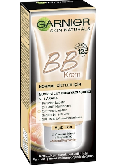 Garnier Bb Krem Açık Ton Spf 15 50 Ml 3600541195967