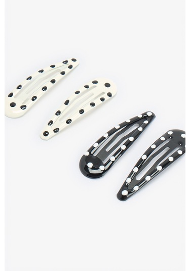Penti Beyaz - Siyah - Gri Polka Toka Set Antra Melanj