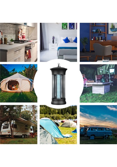 Geeksen Evsiz Sivrisinek Kapanı - Sessiz Çalışan Elektrikli Sinek Öldürücü Lamba Diğer