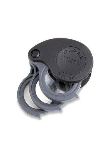 Carson Triview 3lü Lup Büyüteç