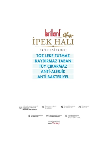 Brillant Ipek Latex Kaymaz Taban Çocuk Halı-Way Hj11722.801-(160X