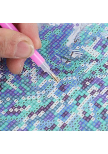 Ruicoo 40x30cm Kanvaslı Dıy El Yapımı Pırlanta Boyama Seti - Tam Züccaciye Ve Pırlanta Paketi