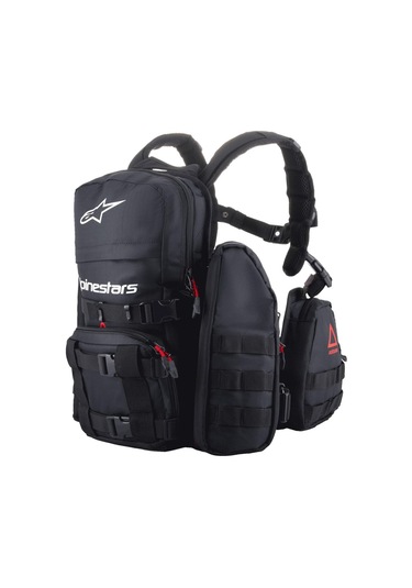 Alpinestars Techdura Tact Yelek Çanta Siyah Siyah