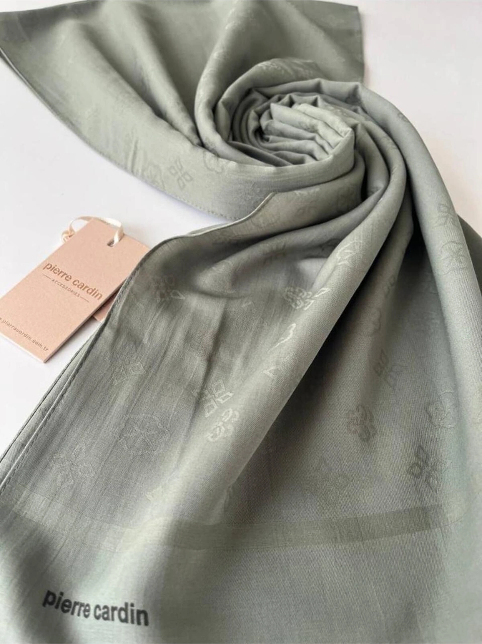 Mint Yeşili Cotton Şal Mint Yeşili