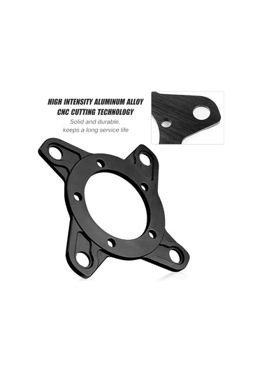 Mufunye Bafang Bbs01/bbs02 Orta Motorlu E-bisikletler İçin Örümcek Zincir Dişlisi Adaptörü - Elektrikli Bisiklet Yedek Parça Diğer