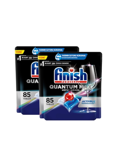 Finish Ultimate Hepsi Bir Arada Bulaşık Makinesi Deterjanı  2 x 85 Tablet